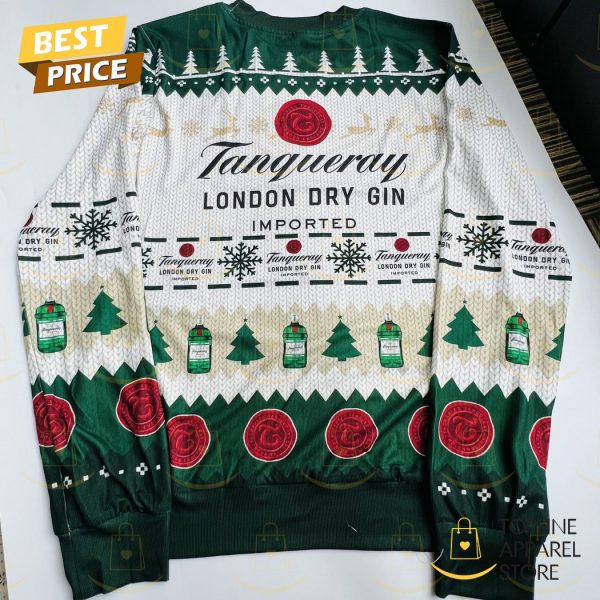 Tanqueray London Dry Gin Imported Ugly Christmas Sweater