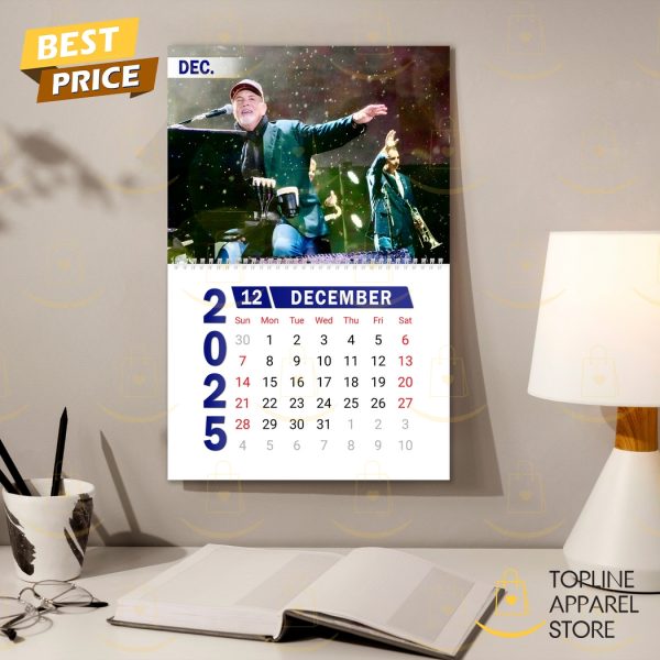 Billy Joel Happy New Year 2025 Calendar