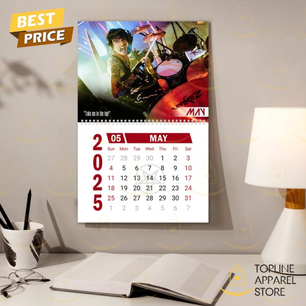 Motley Crue Shout At The Devil 2025 Calendar