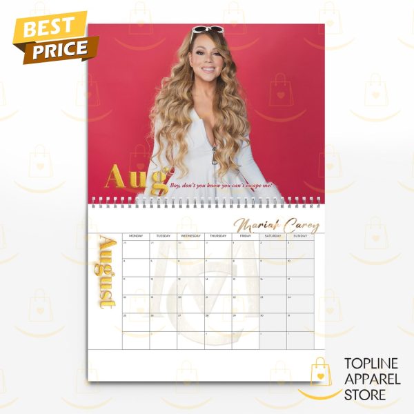 Mariah Carey Happy New Year 2025 Calendar