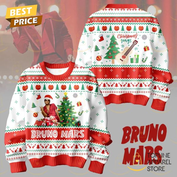 Bruno Mars Christmas Sonf Sweater