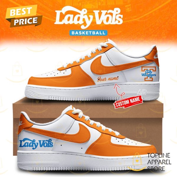 Personalized Lady Tennessee Volunteers Basketball Logo Air Force 1