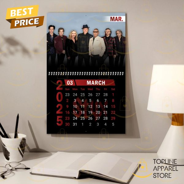 Styx Rock Band Happy New Year 2025 Calendar