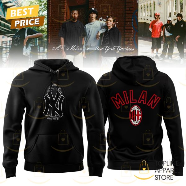 AC Milan x New York Yankees 1899 Hoodie – Black