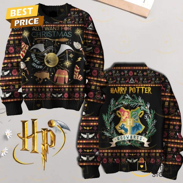 All I Want For Christmas Harry Potter Sweater