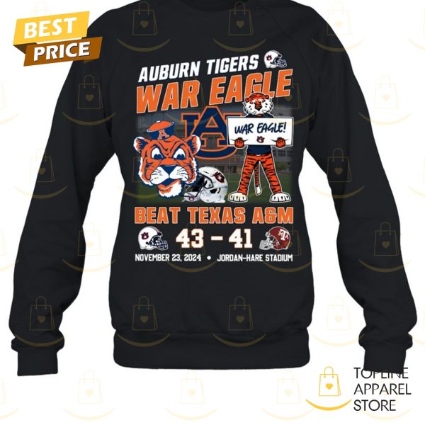 Auburn Tigers War Eagle Beat Texas A&M Unisex T-Shirt