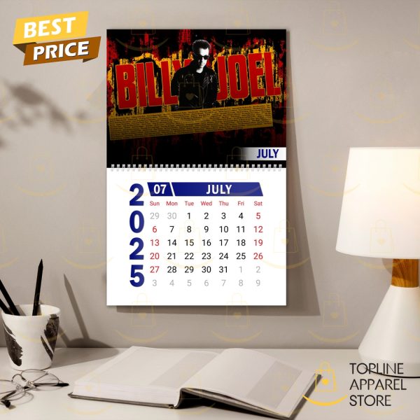 Billy Joel Happy New Year 2025 Calendar