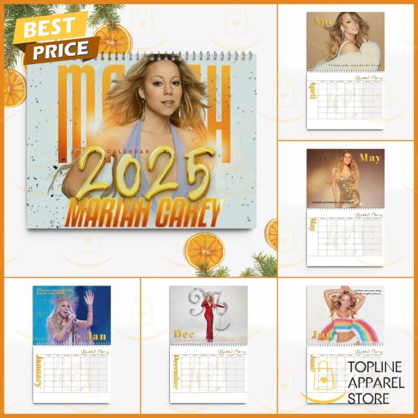 Mariah Carey Happy New Year 2025 Calendar