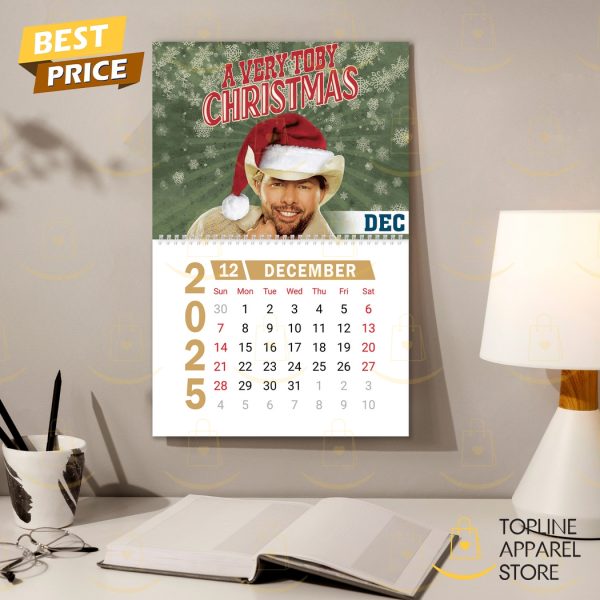 Toby Keith American Icon Happy New Year 2025 Calendar