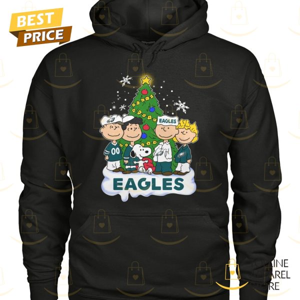 Philadelphia Eagles X Snoopy Merry Christmas Unisex T-Shirt