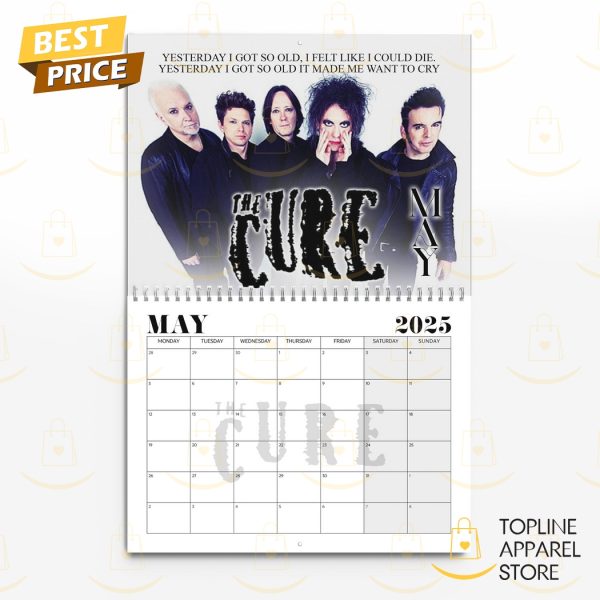 The Cure Happy New Year 2025 Calendar