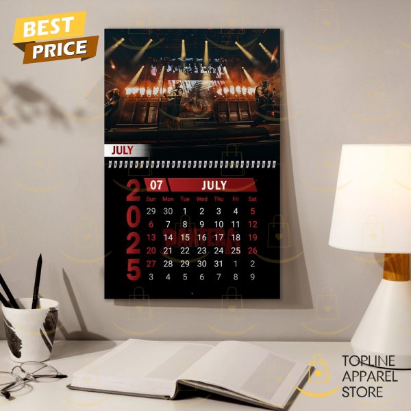 Pantera Band Happy New Year 2025 Calendar