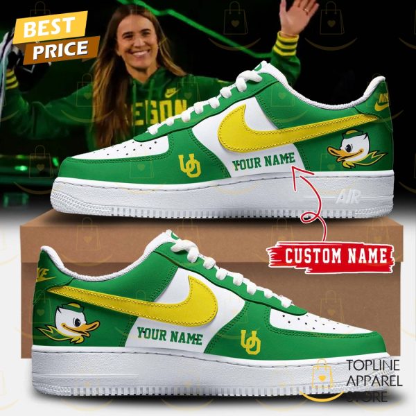 Personalized Oregon Ducks Womens Basketball Air Force 1