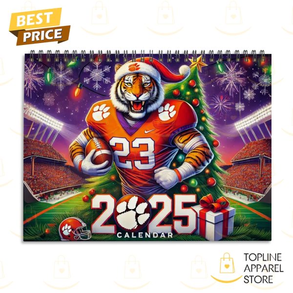 Clemson Tigers Football 2025 Calendar