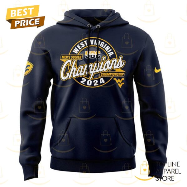 West Virginia Mens Soccer Sun Belt Champions 2024 Hoodie