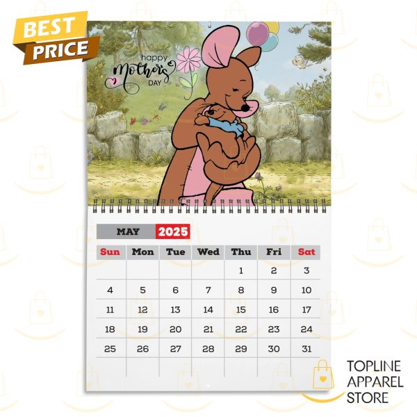 Winnie The Pooh Happy New Year 2025 Calendar