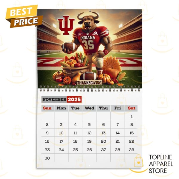 Indiana Hoosiers Football 2025 Calendar