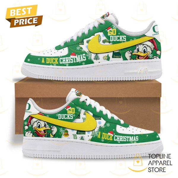 Oregon Ducks A Duck Christmas Air Force 1