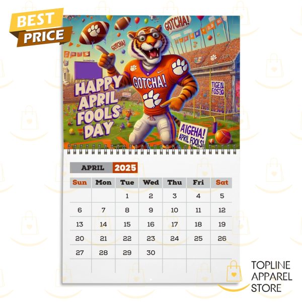 Clemson Tigers Football 2025 Calendar