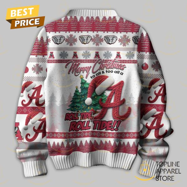 Alabama Crimson Tide They Not Like Us – Merry Christmas Roll Tide Sweater