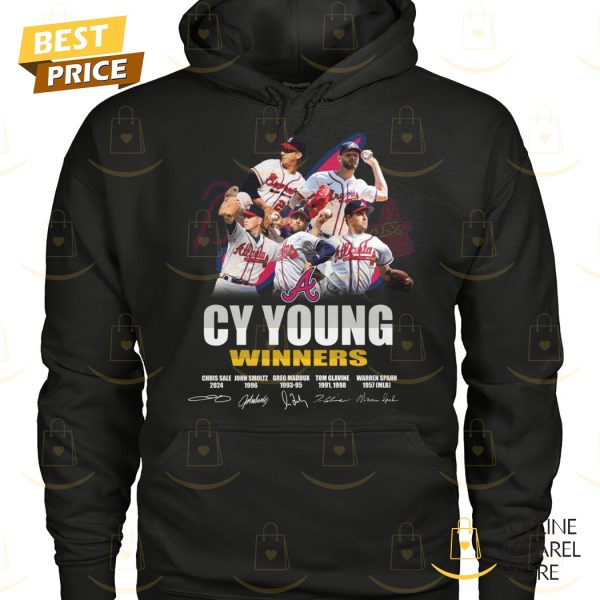 Cy Young Atlanta Braves Winners Signature Unisex T-Shirt