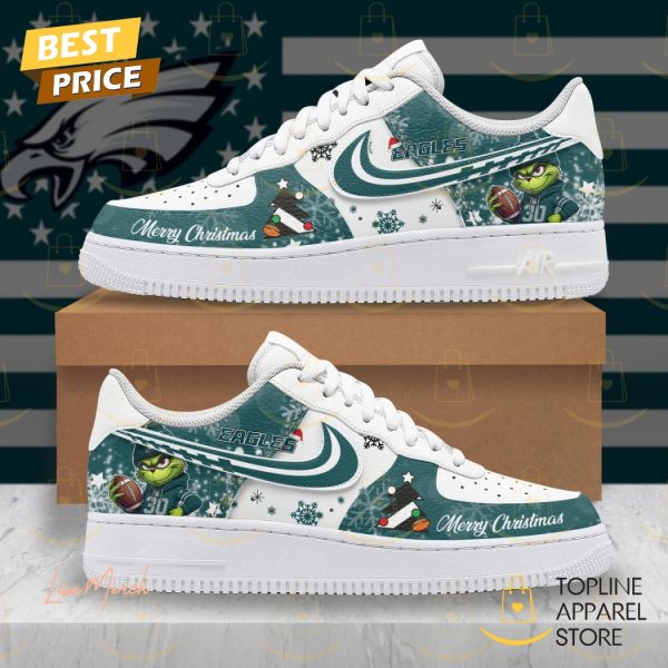 Philadelphia Eagles Merry Christmas Air Force 1