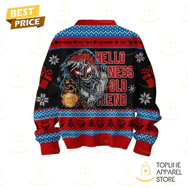 Disturbed Hello Darkness My Old Friend Sweater