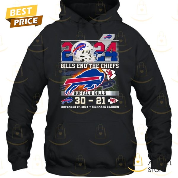 2024 Buffalo Bills End The Chiefs 30-21 Unisex T-Shirt