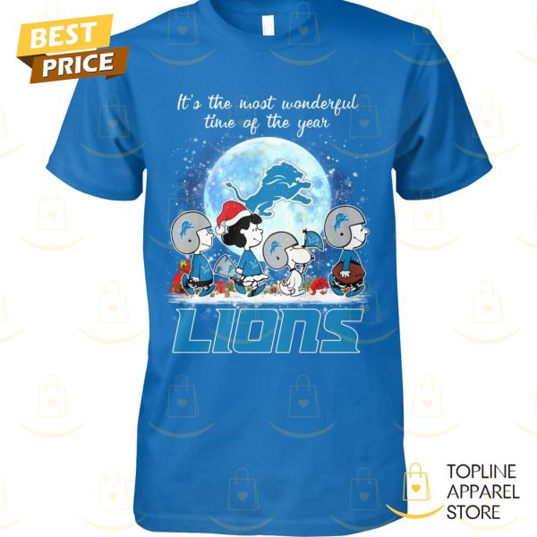 It The Most Wonderful Time Of The Year – Detroit Lions Unisex T-Shirt