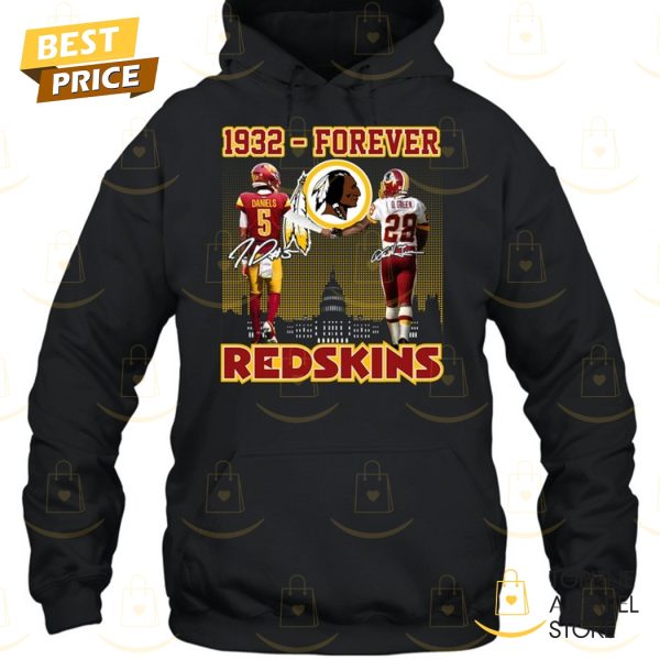 1932 – Forever Redskins Washington Commanders Signature Unisex T-Shirt