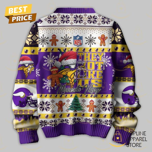 They Not Like Us – Minnesota Vikings Sweater