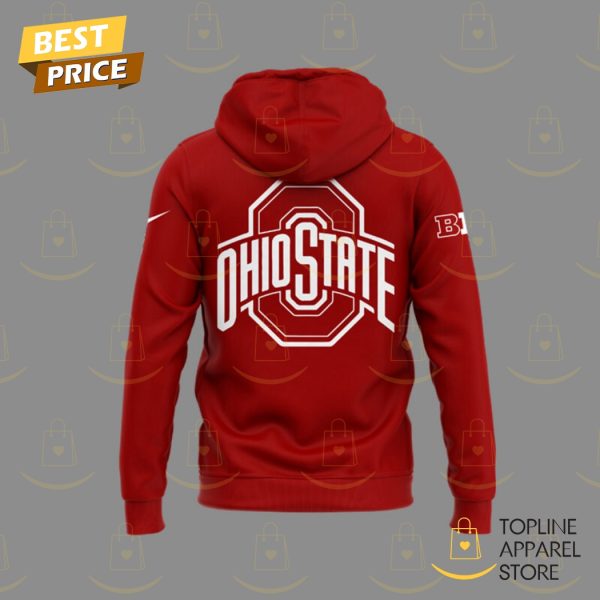 Follow Jesus Ohio State Buckeyes Hoodie – Red