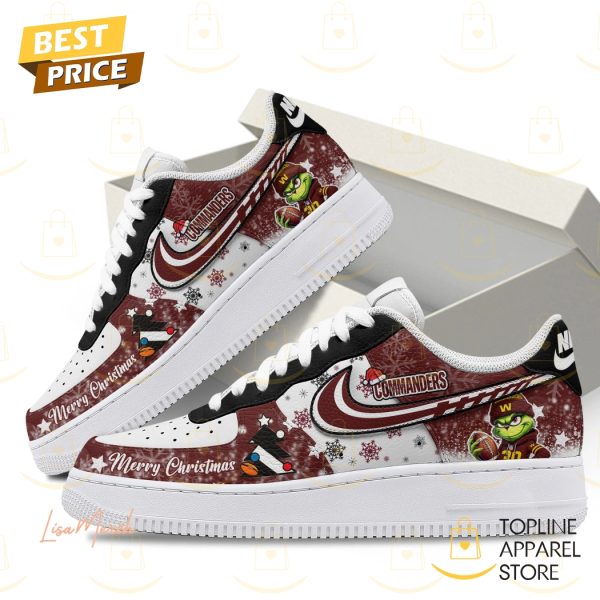 Washington Commanders Merry Christmas Air Force 1