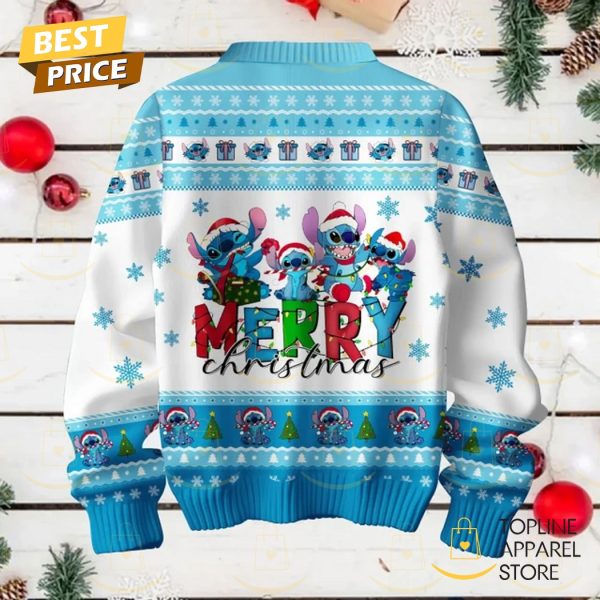 Ohana Stitch Merry Christmas Sweater