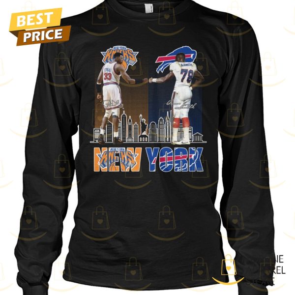 New York Knicks x Buffalo Bills Signature Unisex T-Shirt