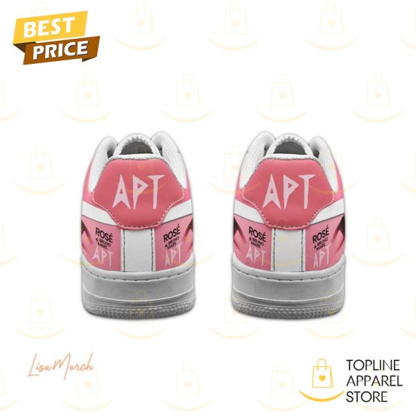 Rose And Bruno Mars APT Siganture Air Force 1