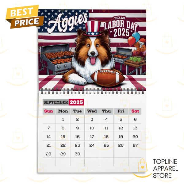 Texas A&M Aggies Football 2025 Calendar