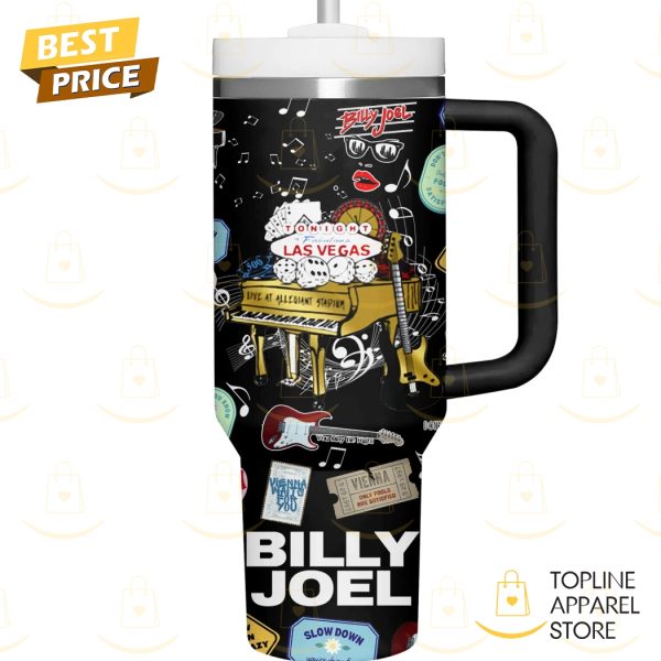 Personalized Billy Joel You May Be Right Tumbler With Handle And Straw