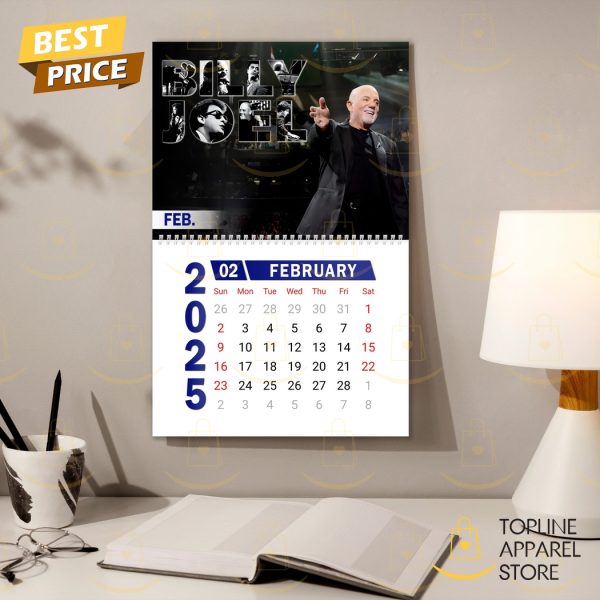 Billy Joel Happy New Year 2025 Calendar