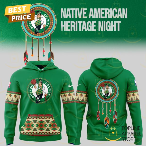 Boston Celtics Native American Heritage Month Hoodie