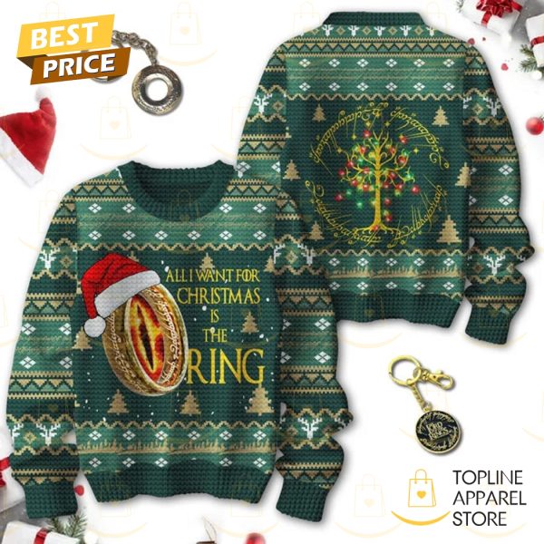 The Lord Of The Rings – All I Want For Christmas Is The Ring Sweater