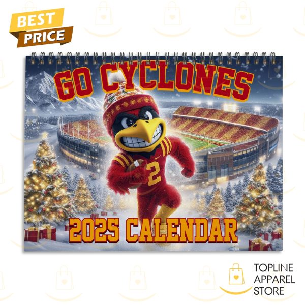 Iowa State Cyclones Go Cyclones 2025 Calendar