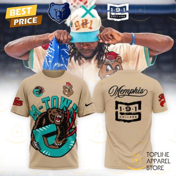 Memphis Grizzlies X 191 Collabs Hennessy 3D T-Shirt