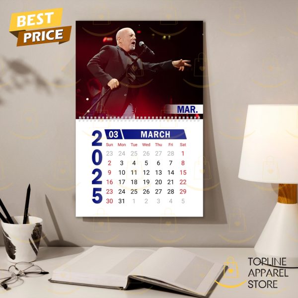 Billy Joel Happy New Year 2025 Calendar