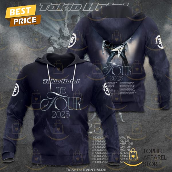 Tokio Hotel The Tour 2025 Design Hoodie