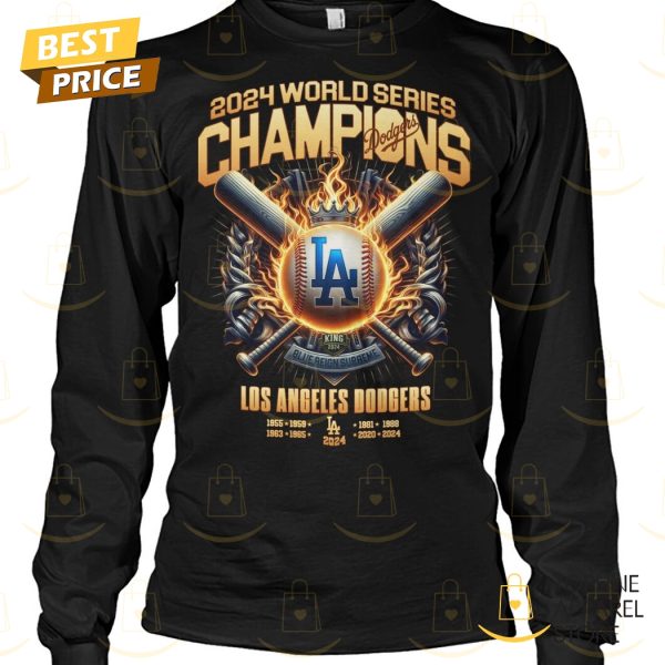 2024 World Series Champions Los Angeles Dodgers Unisex T-Shirt