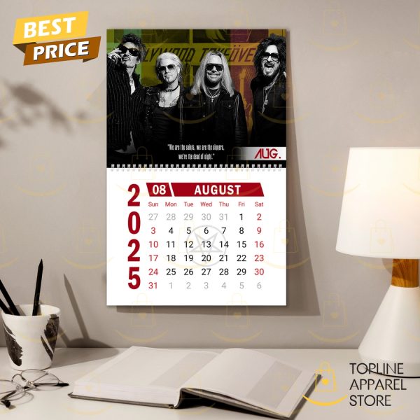 Motley Crue Shout At The Devil 2025 Calendar