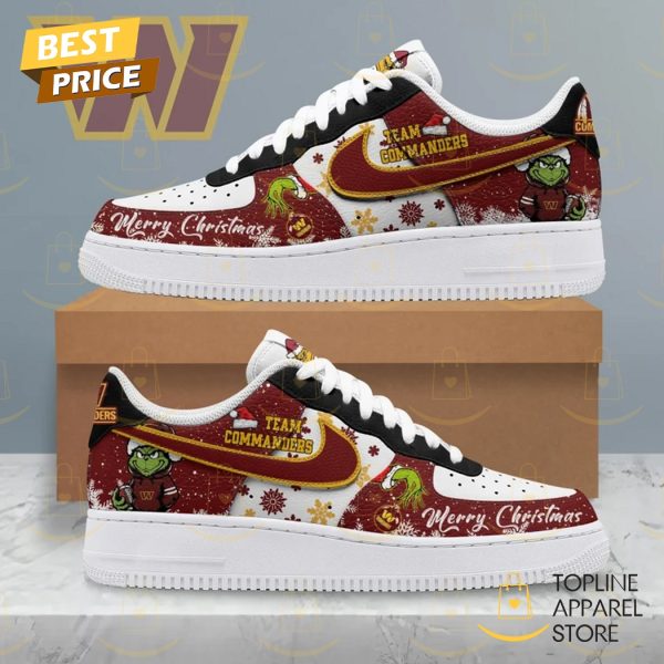 Team Washington Commanders Merry Christmas Air Force 1