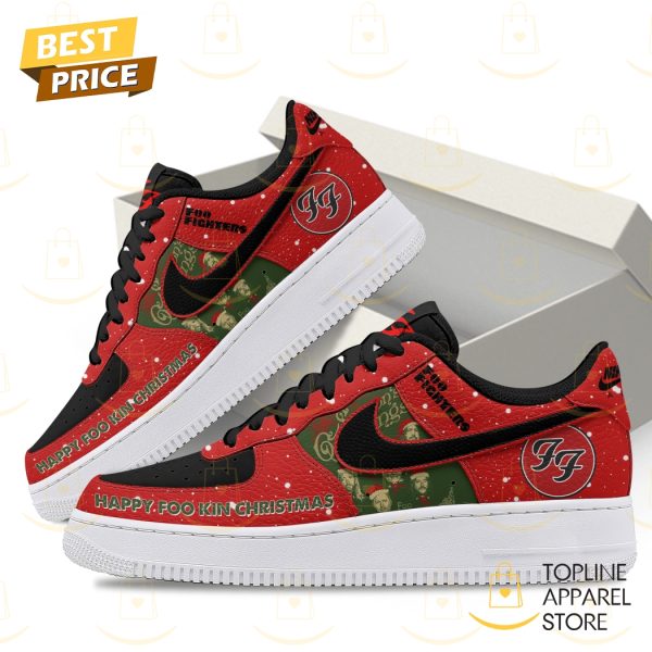 Foo Fighters Happy Foo Kin Christmas Air Force 1