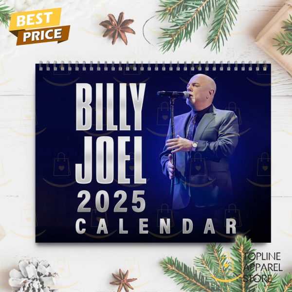 Billy Joel Happy New Year 2025 Calendar